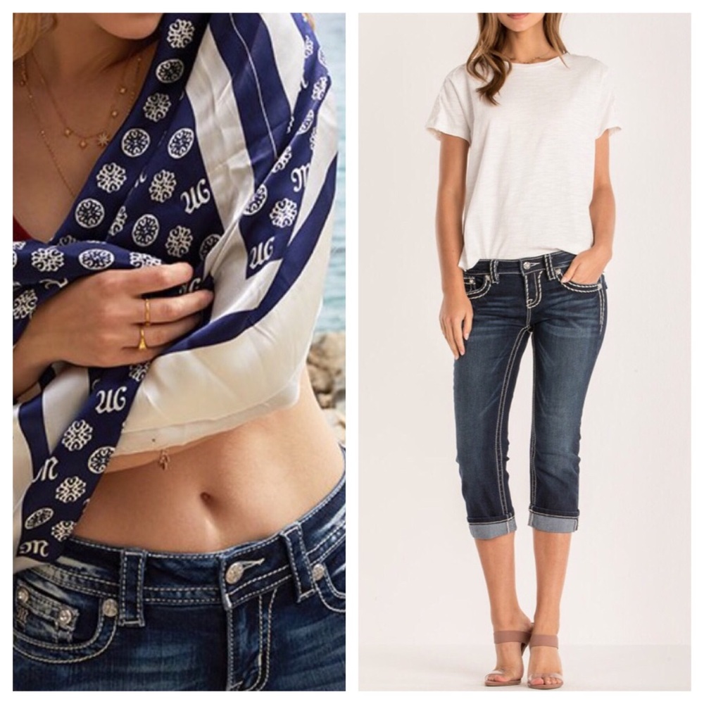 Miss Me Crop Jeans